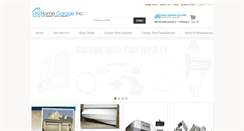 Desktop Screenshot of homegarage.ca